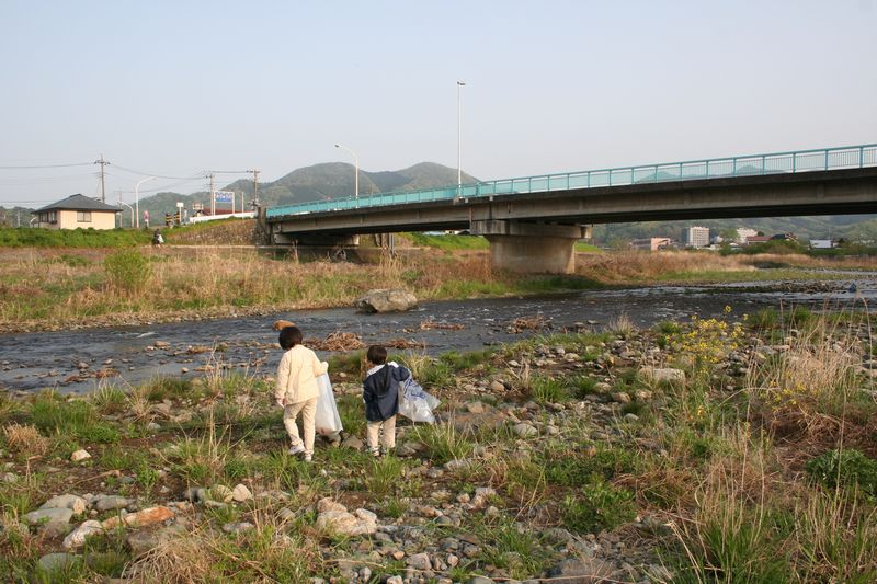 桐生川清掃