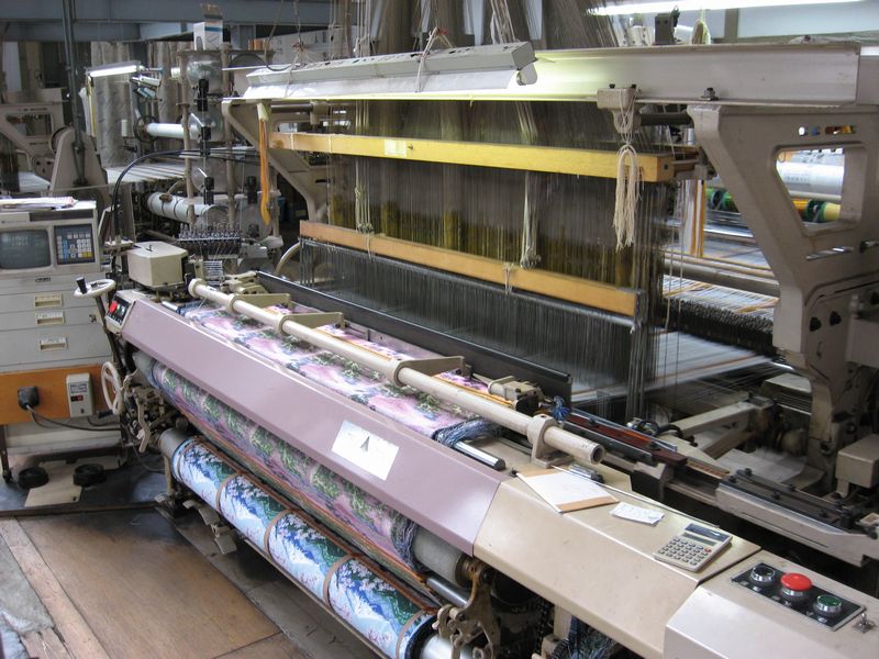 織物工場